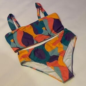 Colorful Abstract Bikini Set